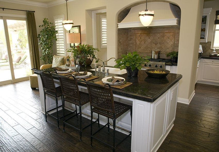 35 Large Kitchen Islands with Seating Pictures  Designing Idea