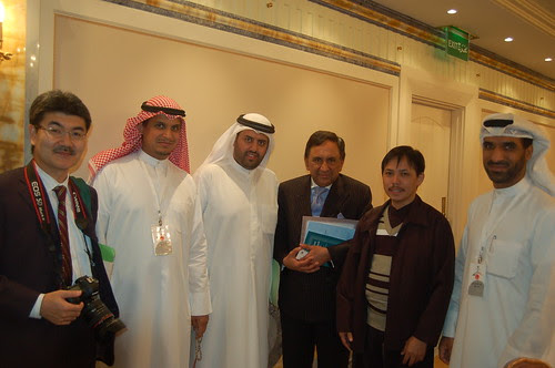 With Lord Sheik, in Kuwait