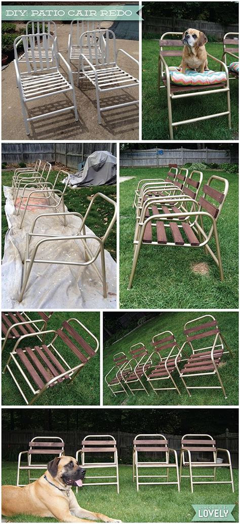 diy patio chair   patio furniture makeover