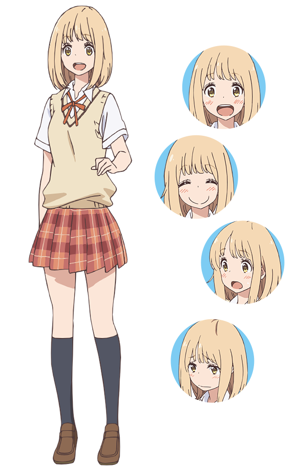 キャラクター あさがおと加瀬さん アニメ公式サイト