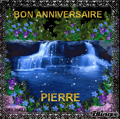 Joyeux Anniversaire Pierre Image Blingee Com