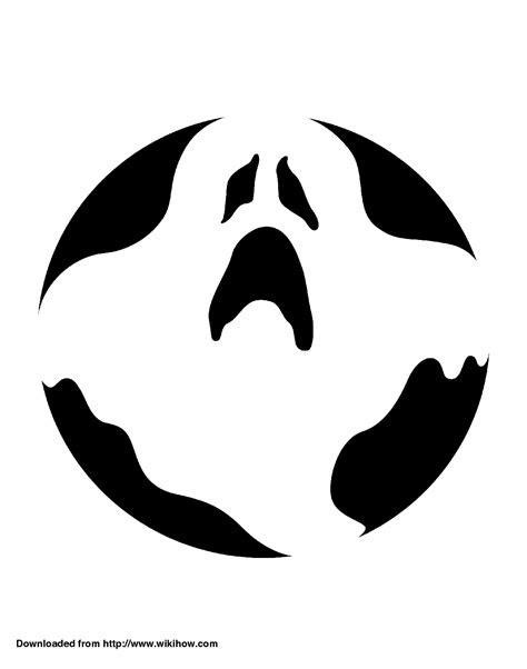  printable ghost pumpkin template pumpkin stencils free pumpkin