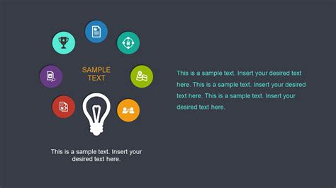 dark  template  powerpoint slidemodel