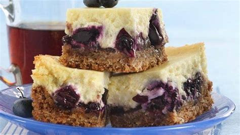 lemon blueberry cheese bars