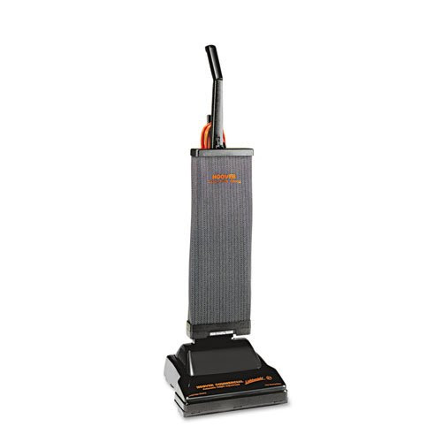 Hoover : Commercial Elite Lightweight Bag-Style Upright Vacuum, 11lbs, Black -:- Sold &#1072&#1109 2 Packs &#959f - 1 - / - Total &#959f 2 Each
