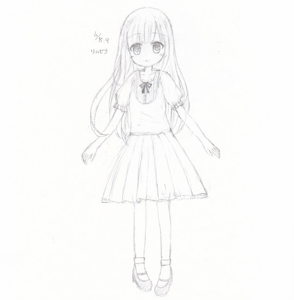 イラスト初心者は１年間でどの位絵が上手くなれるのか ６ヶ月目 人生は暇つぶし