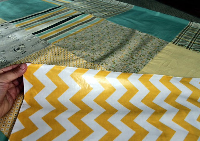 Seaside & Chevron Laminate