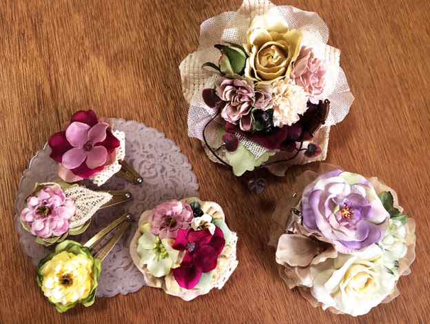 子供用コサージュ Yura Diary