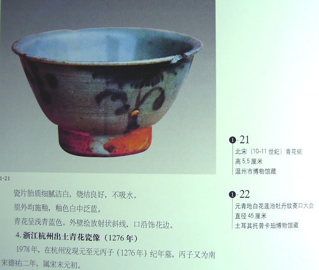 浙江青花 年代？宋青花