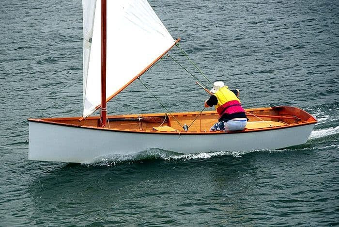 how to rig efficient lug sails – goat island skiff