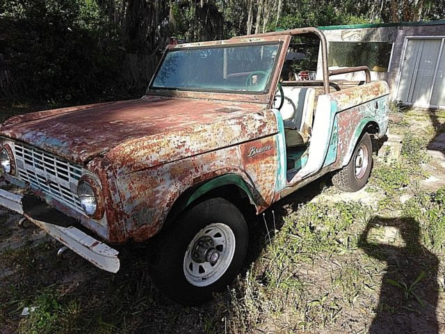 1966 Ford Bronco U13 Roadster First Month Of Production Aug 1965 For Sale Photos Technical Specifications Description