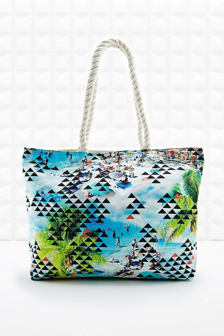 Seafolly Beach Scene Tote Bag