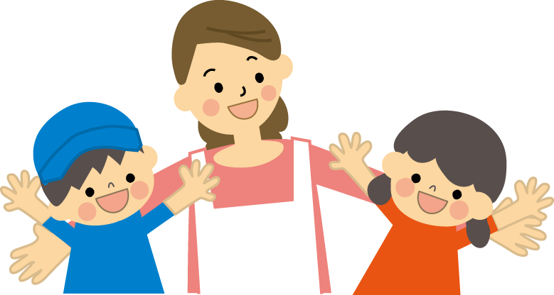 親子 保育士 子どものイラスト 無料イラスト フリー素材