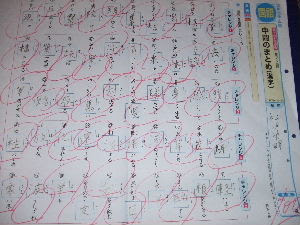 ヒデキの漢字50問テスト ひなたまさみとひなたぼっこ 楽天ブログ