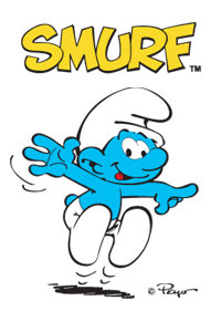 青いスマーフ オレンジ色のニモ アニメキャラを色別に配列した色相環 きよおと Kiyoto