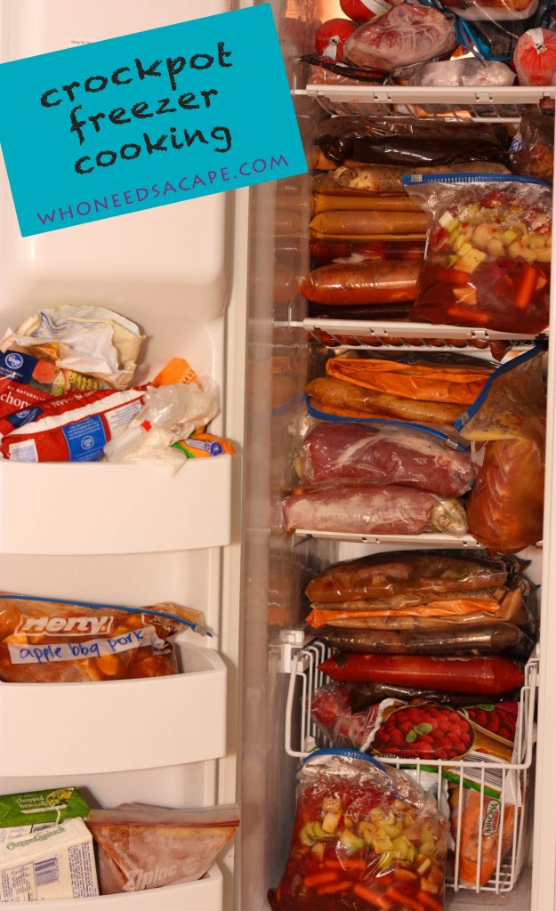 crockpot freezer cooking