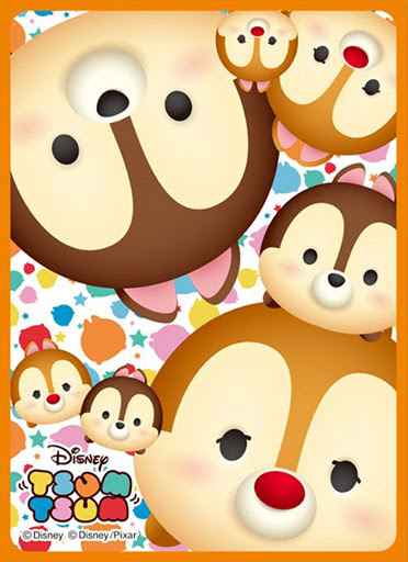 Tsumtsumスリーブコレクション チップ デール No Mt191 きゃらサプライシリーズ