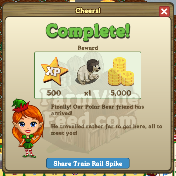 Cheers Quest Rewards