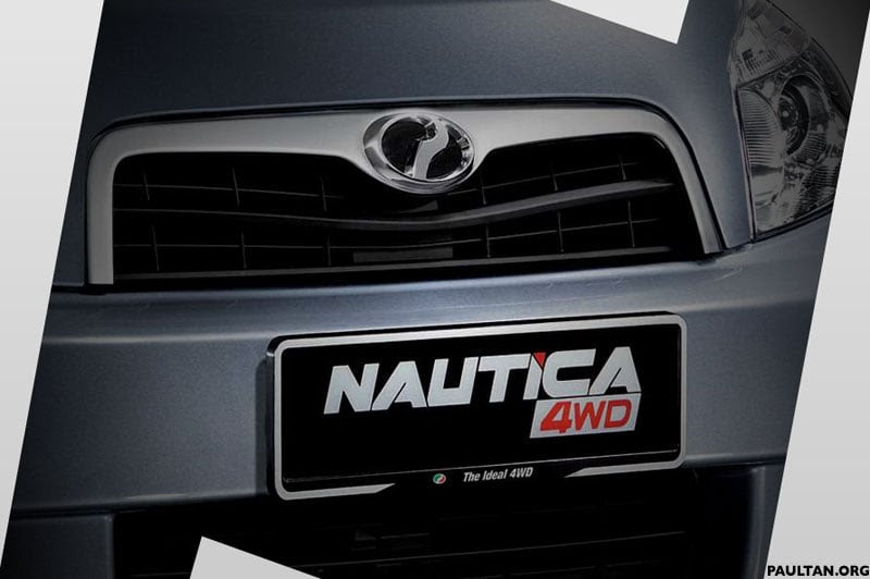 Perodua Nautica front and rear shots revealed!