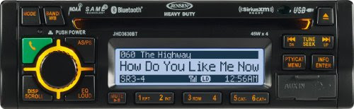 JENSEN AM/FM/WB/CD/RBDS/USB SiriusXM Ready and iPod Ready Stereo with Bluetooth