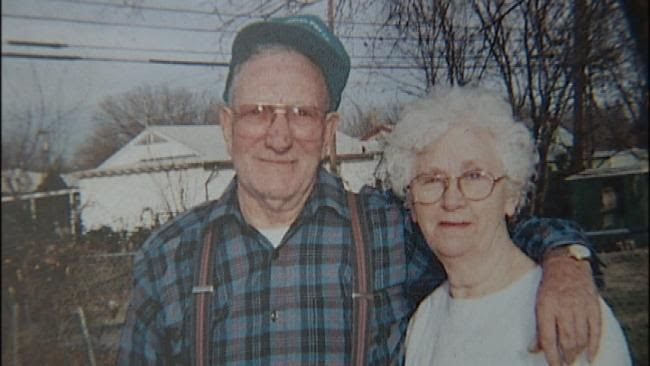 Bob and Nancy Strait, who were married 65 years.