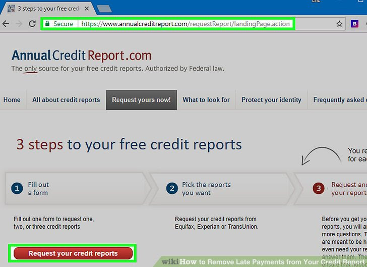 Remove Late Payments from Your Credit Report Step 10.jpg