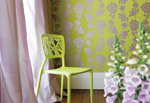 Anna-French-Limegreen-wallpaper