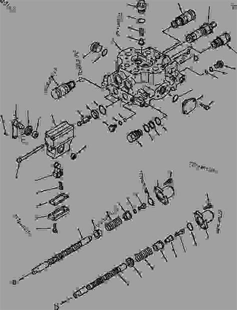 2-SPOOL CONTROL VALVE - Wheel Loader Komatsu WA320-1LC