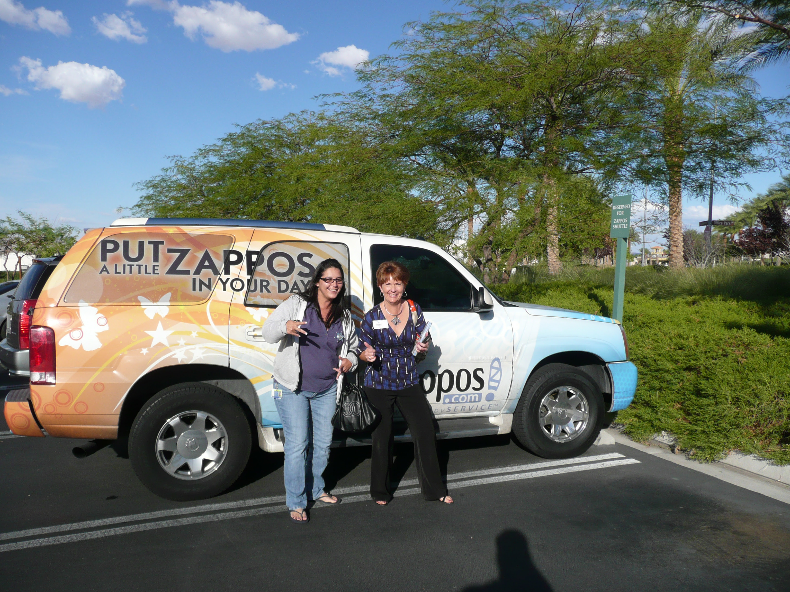 Zappos rap with Julie (employee)