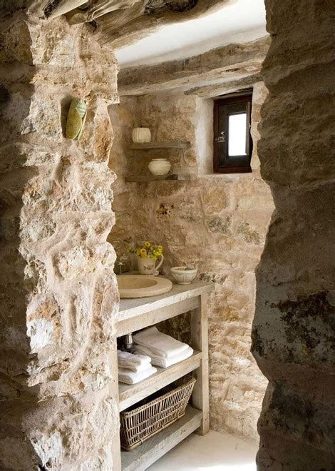 Aspen 900 classic white bathroom modern contemporary wall hung single vanity cabinet. 35 Amazing Raw Stone Bathroom Design Ideas - DigsDigs