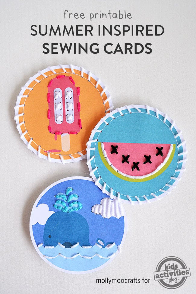 free printable sewing cards