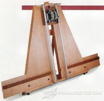 #2176 Circular Saw Crosscut Platform • WoodArchivist