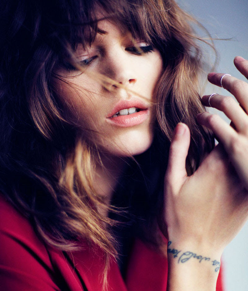 Fashion Model Freja Beha Erichsen, Style inspiration, Fashion photography, Long hair