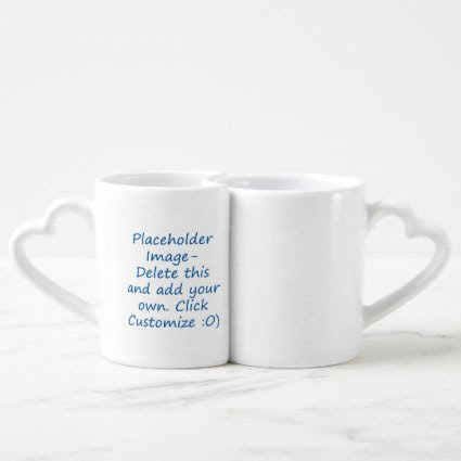 bass guitar slanted green graphic couples' coffee mug set