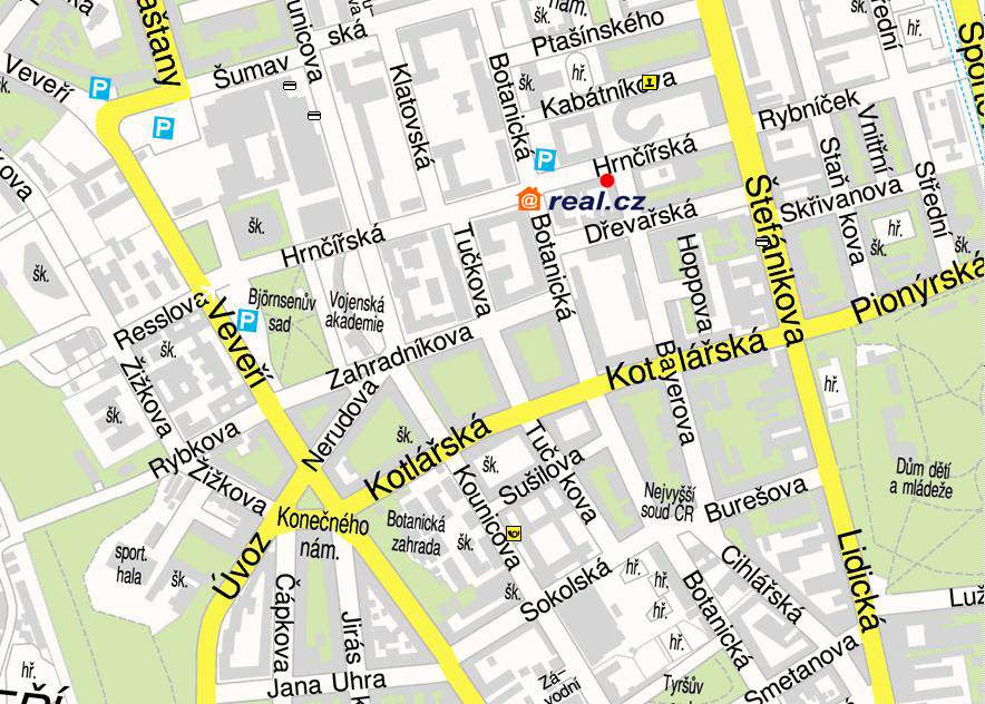 brno mapa ulic Mapa Ulic Brno | adviseurmakelaar brno mapa ulic