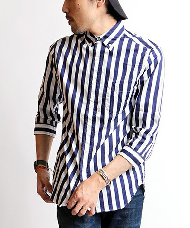 ストライプで爽やか夏コーデ メンズおすすめストライプシャツ