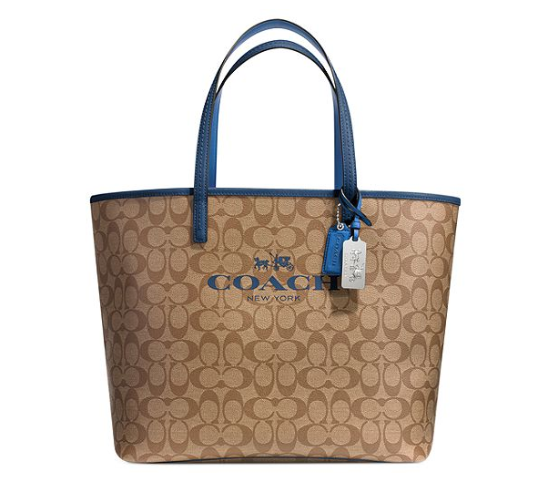 กระเป๋า coach tote coated style กระเป๋าโค้ช in ลาย c anvas 32706