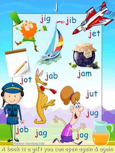  j cvc words free printable word ending poster great for word walls