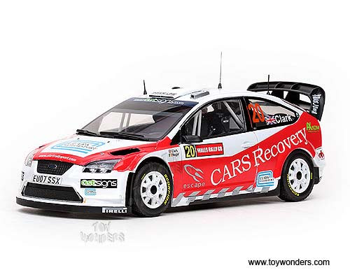 Ford Focus Rs White. Rally - Ford Focus RS