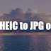 How To Change Iphone Photos From Heic To Jpg