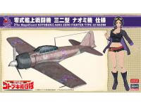 Hasegawa 1/48 [The Magnificent KOTOBUKI] A6M3 ZERO FIGHTER TYPE 32 NAOMI (SP407) English Color Guide & Paint Conversion Chart - i0