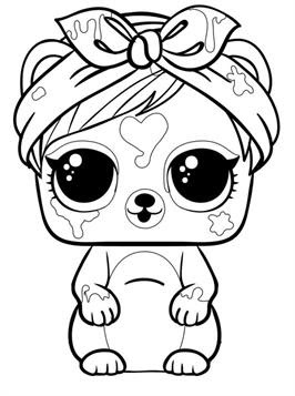 Kids-n-fun.com | 21 coloring pages of L.O.L. Surprise Pets