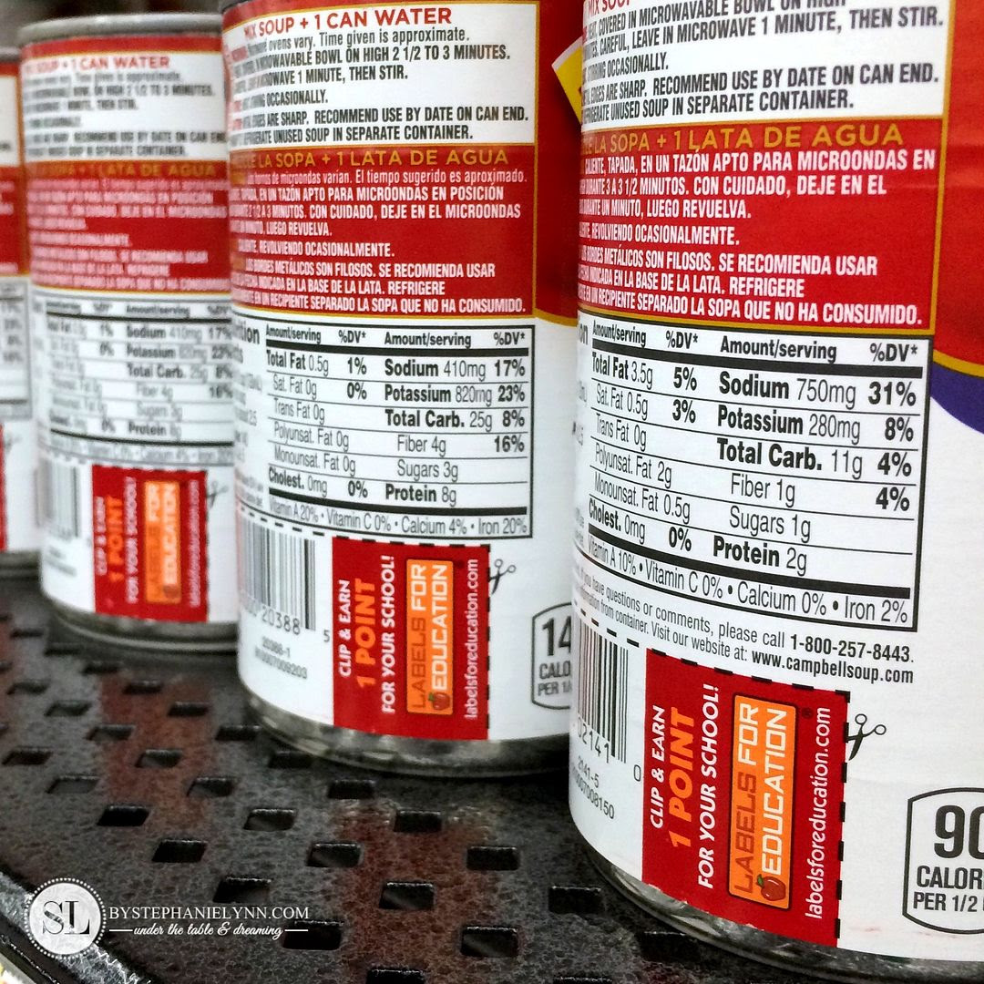 Onion Crusted Meatloaf and Potato Bites | campbell's labels for education #labels4edu #cbias ...