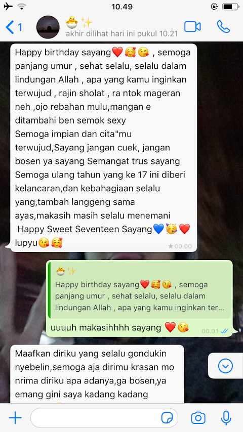 kata happy anniversary 1 bulan buat pacar