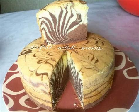 resep kue zebra nyam nyam
