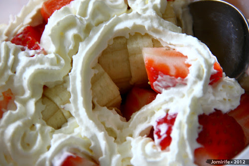 Morangos e Banana com Chantilly (3)