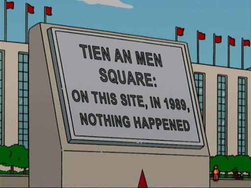 simpsons tiananmen square 1989 