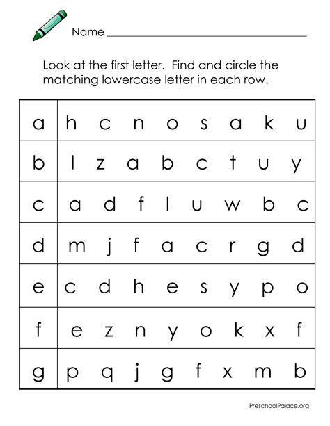 Using alphabet worksheets with preschoolers. alphabet worksheets for kindergarten alphabetworksheetsfreecom