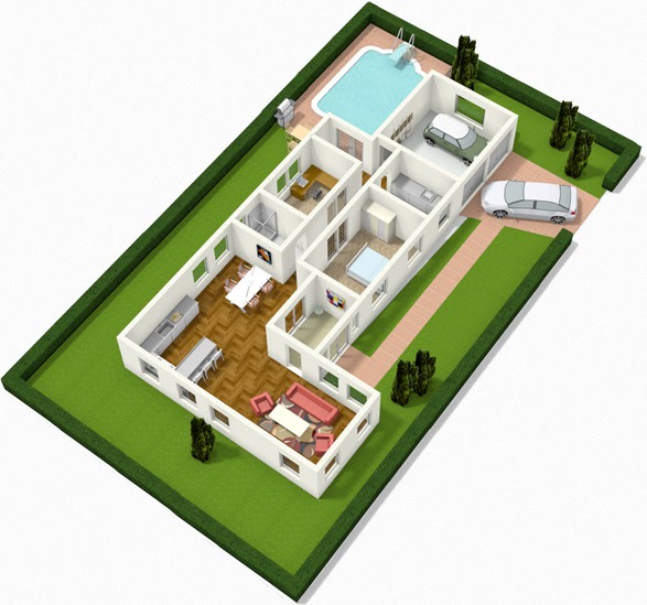 家居裝修設計軟件推介-Floor Planner