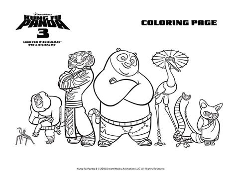 Kung fu panda is a series of animated films produced by dreamworks animation, here are some kung fu panda coloring pages with characters from the above . kung fu panda 3 awesome edition coloring pages game on mom